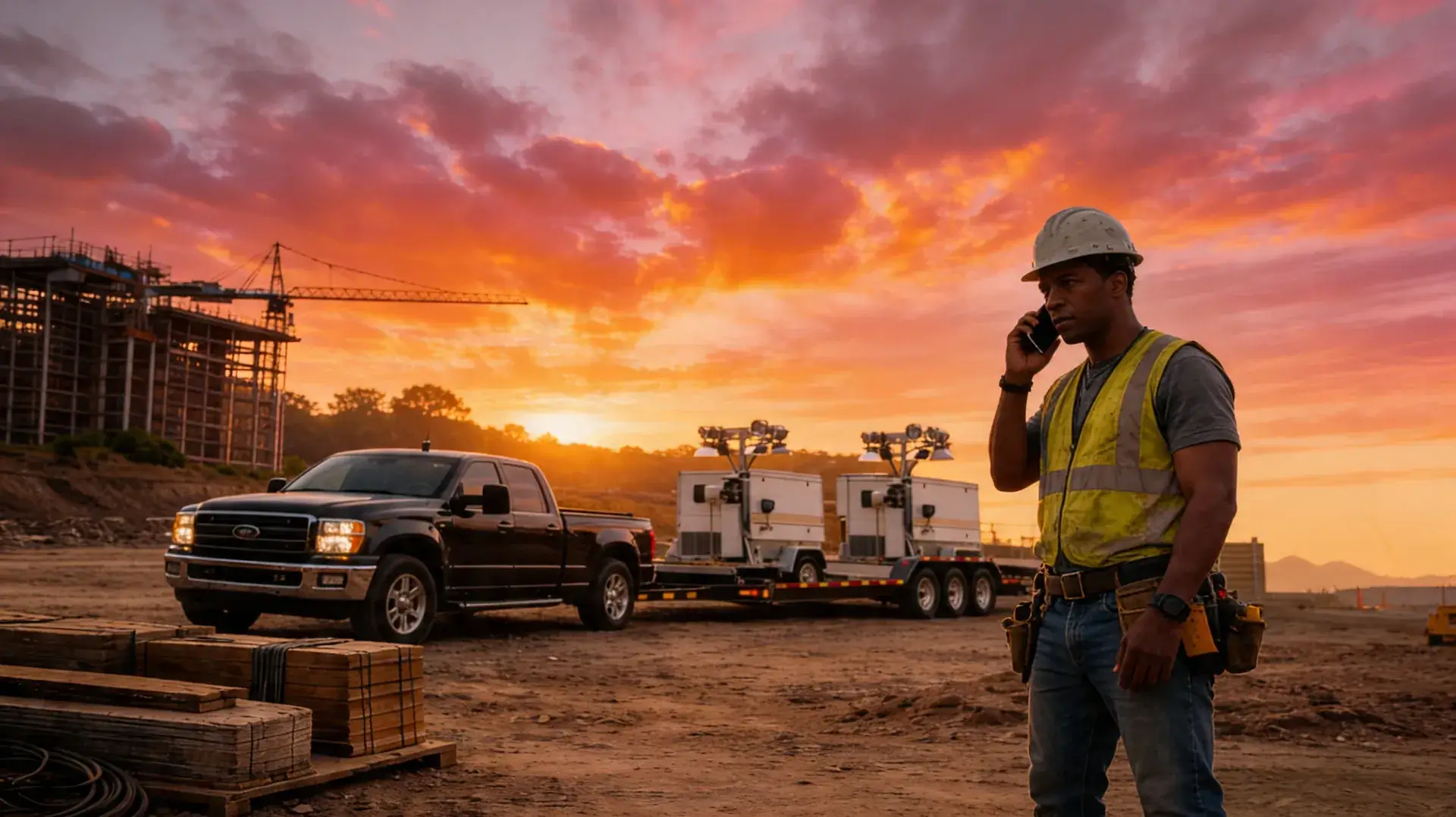 FERO team, construction logistics and technology experts