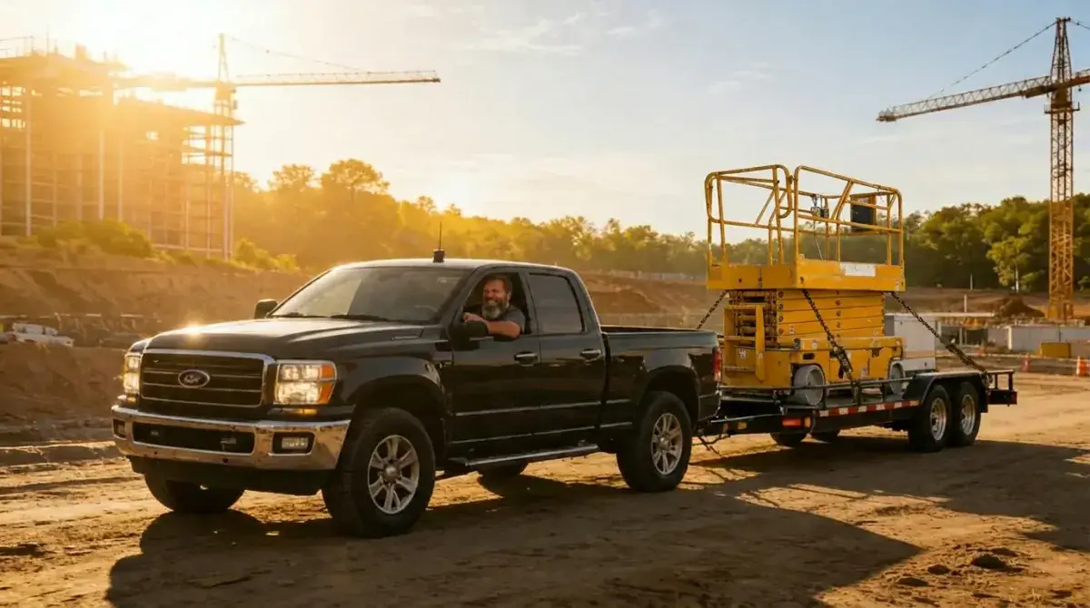 FERO crew loading equipment for delivery