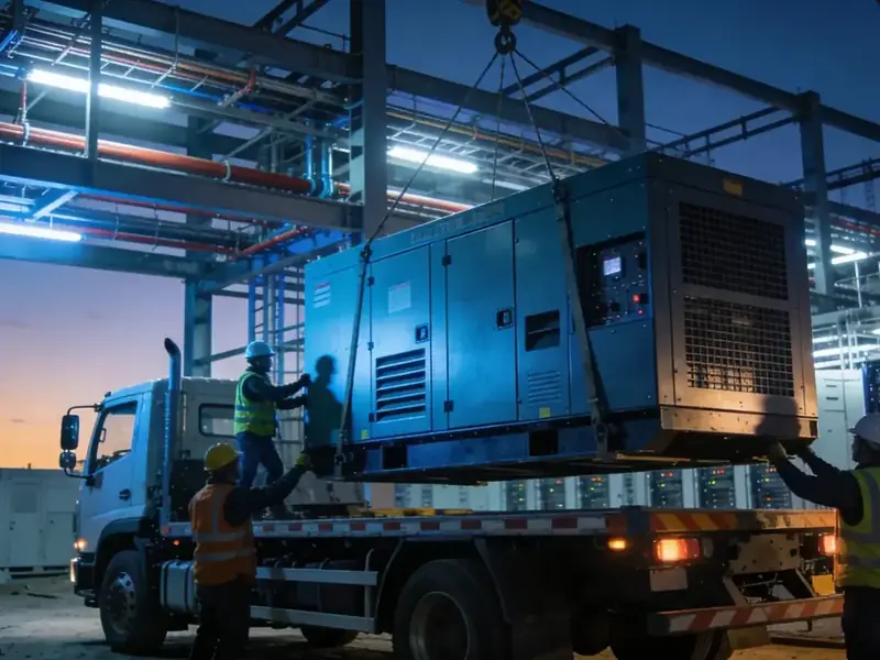 Data Centers — on-demand hauling by FERO