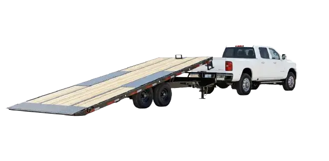 FERO Truck and Trailer for heavy equipment transport up to 10,000 lbs