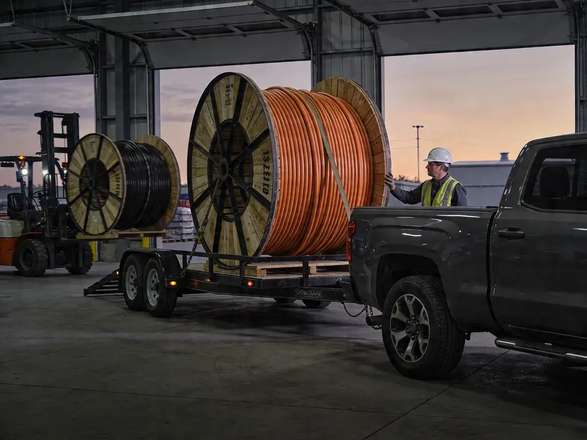 Electrical supply delivery to construction sites